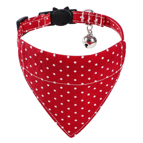 Cat Scarf Collar with Bow Tie and Bell
